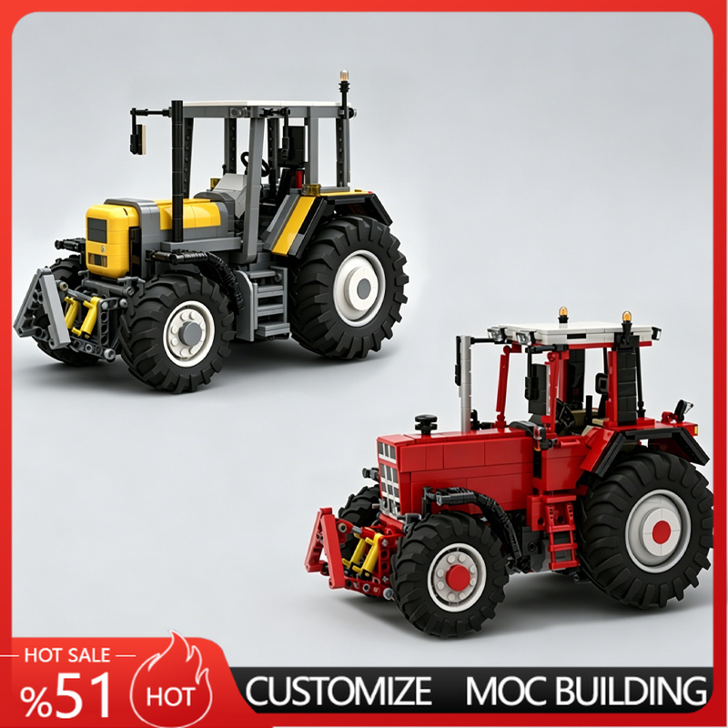 Farm Tractor MOC Model Agricul - огляд і ціна Agriculture Farming Education
