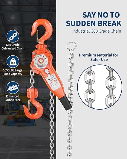 Manual Lever Chain Hoist with  - огляд і ціна Farming Jobs