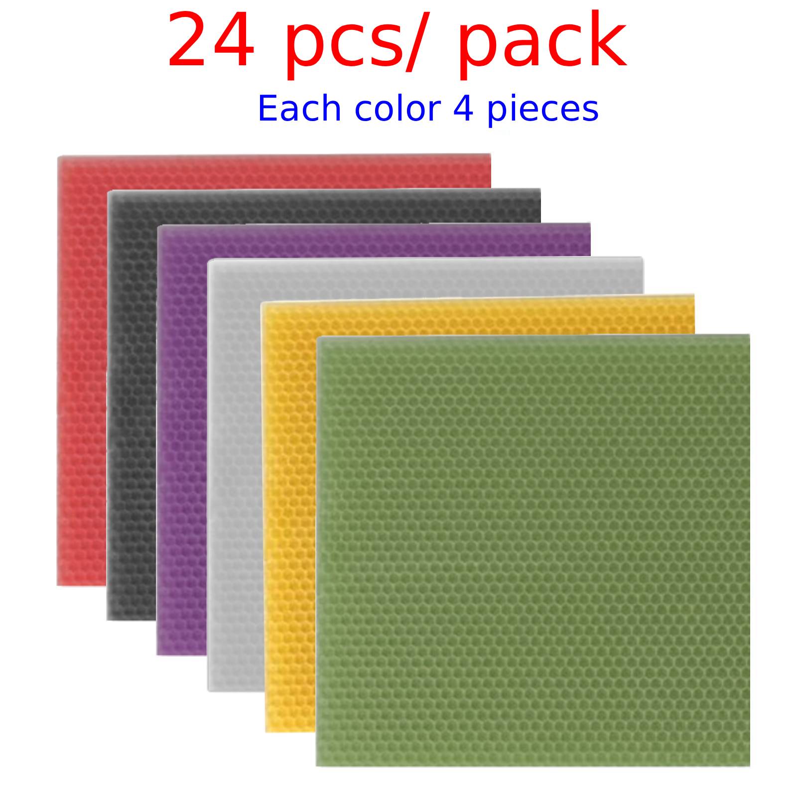 24 Pieces Colorful Honeycomb W - огляд і ціна Beehive Frame Wax