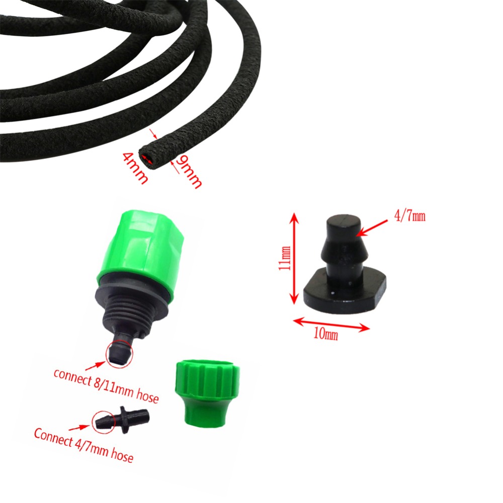 10M Soaker Hose Waterig Kit 4/ - огляд і ціна Farming Pipe For Agriculture