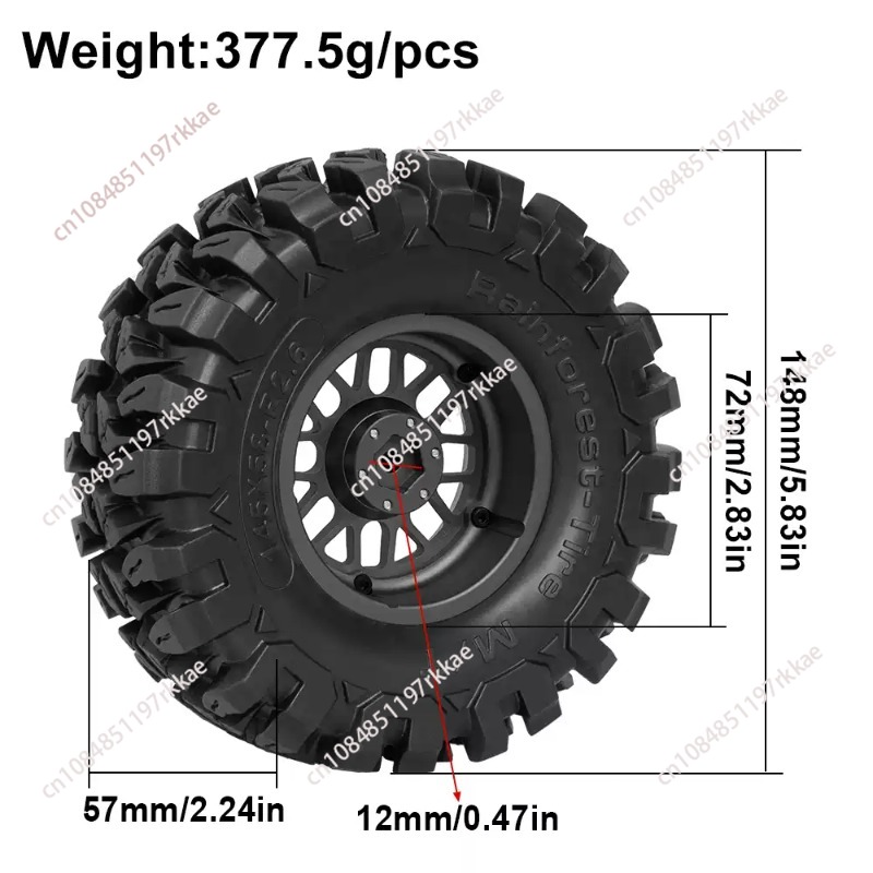 Front Wheel Rubber 2PCS Tire T - огляд і ціна Agriculture Farming Hub